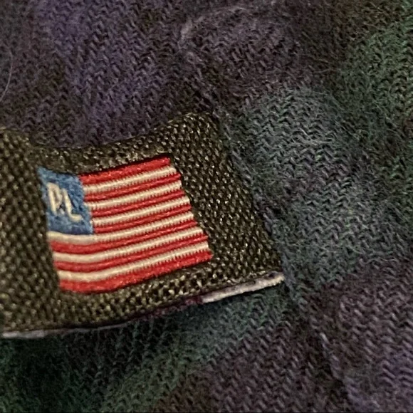 Vintage Polo Ralph Lauren Jeans Button up Flannel - Picture 2 of 4